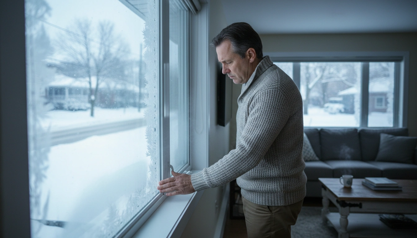 Window Air Leakage Problems in Montreal home during winter